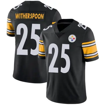 Men's Nike Pittsburgh Steelers Ahkello Witherspoon Black Team Color Vapor Untouchable Jersey - Limited
