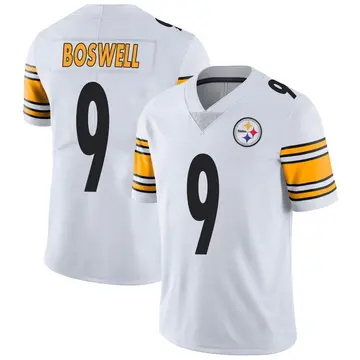 Men's Nike Pittsburgh Steelers Chris Boswell White Vapor Untouchable Jersey - Limited