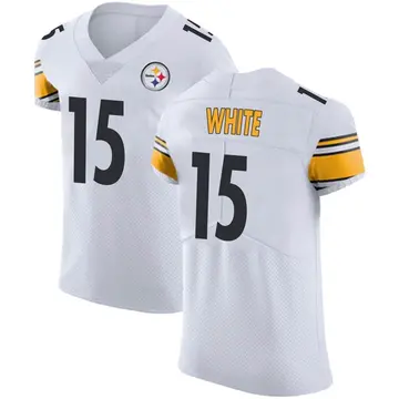 Men's Nike Pittsburgh Steelers Cody White White Vapor Untouchable Jersey - Elite