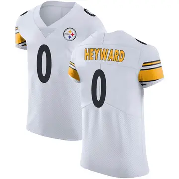 Men's Nike Pittsburgh Steelers Connor Heyward White Vapor Untouchable Jersey - Elite