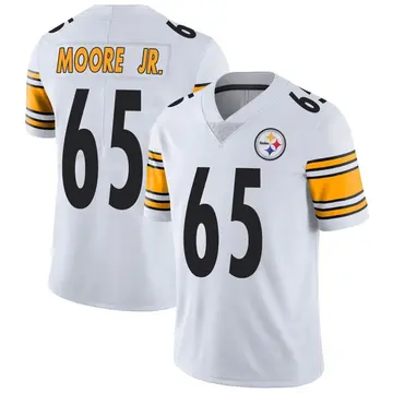 Men's Nike Pittsburgh Steelers Dan Moore Jr. White Vapor Untouchable Jersey - Limited