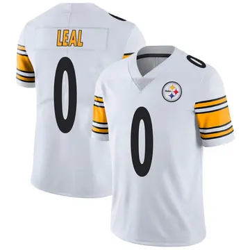 Men's Nike Pittsburgh Steelers DeMarvin Leal White Vapor Untouchable Jersey - Limited