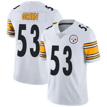 Men's Nike Pittsburgh Steelers Kendrick Green White Vapor Untouchable Jersey - Limited