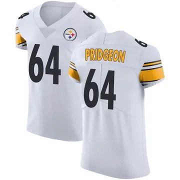 Men's Nike Pittsburgh Steelers Malcolm Pridgeon White Vapor Untouchable Jersey - Elite