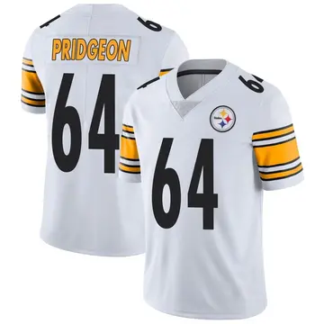 Men's Nike Pittsburgh Steelers Malcolm Pridgeon White Vapor Untouchable Jersey - Limited