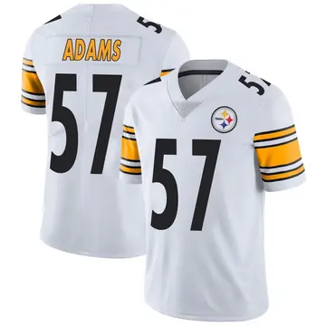 Men's Nike Pittsburgh Steelers Montravius Adams White Vapor Untouchable Jersey - Limited