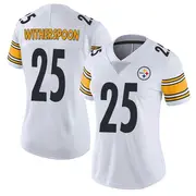 Women's Nike Pittsburgh Steelers Ahkello Witherspoon White Vapor Untouchable Jersey - Limited