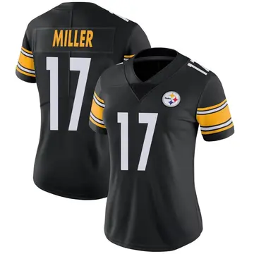 Women's Nike Pittsburgh Steelers Anthony Miller Black Team Color Vapor Untouchable Jersey - Limited