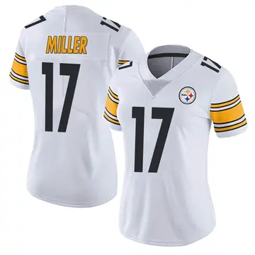 Women's Nike Pittsburgh Steelers Anthony Miller White Vapor Untouchable Jersey - Limited