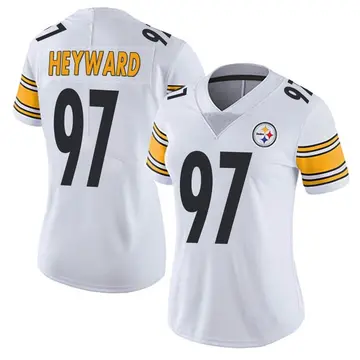 Women's Nike Pittsburgh Steelers Cameron Heyward White Vapor Untouchable Jersey - Limited