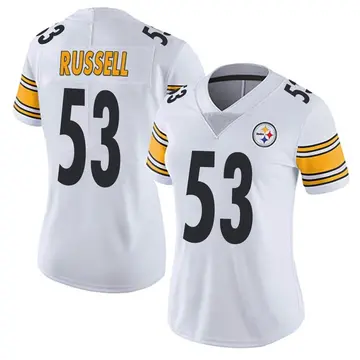 Women's Nike Pittsburgh Steelers Chapelle Russell White Vapor Untouchable Jersey - Limited