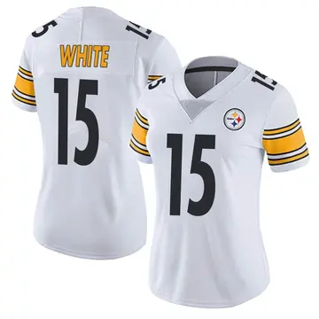 Women's Nike Pittsburgh Steelers Cody White White Vapor Untouchable Jersey - Limited