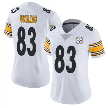 Women's Nike Pittsburgh Steelers Damion Willis White Vapor Untouchable Jersey - Limited
