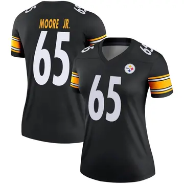 Women's Nike Pittsburgh Steelers Dan Moore Jr. Black Jersey - Legend