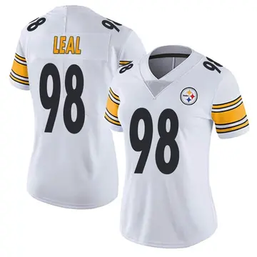 Women's Nike Pittsburgh Steelers DeMarvin Leal White Vapor Untouchable Jersey - Limited