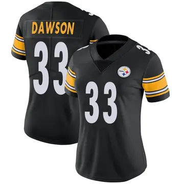 Women's Nike Pittsburgh Steelers Duke Dawson Black Team Color Vapor Untouchable Jersey - Limited
