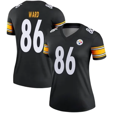 Women's Nike Pittsburgh Steelers Hines Ward Black Jersey - Legend