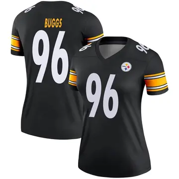 Women's Nike Pittsburgh Steelers Isaiah Buggs Black Jersey - Legend