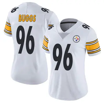 Women's Nike Pittsburgh Steelers Isaiah Buggs White Vapor Untouchable Jersey - Limited