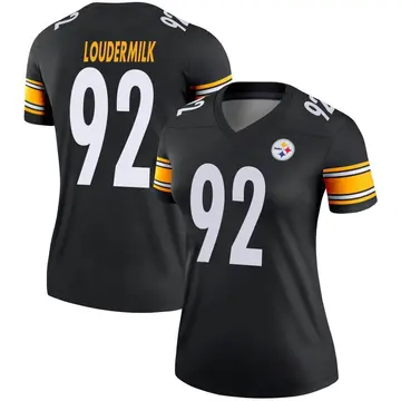 Women's Nike Pittsburgh Steelers Isaiahh Loudermilk Black Jersey - Legend