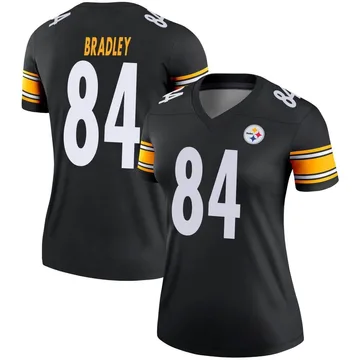 Women's Nike Pittsburgh Steelers Ja'Marcus Bradley Black Jersey - Legend