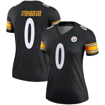 Women's Nike Pittsburgh Steelers Jace Sternberger Black Jersey - Legend