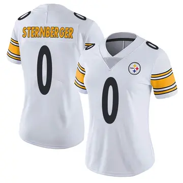 Women's Nike Pittsburgh Steelers Jace Sternberger White Vapor Untouchable Jersey - Limited