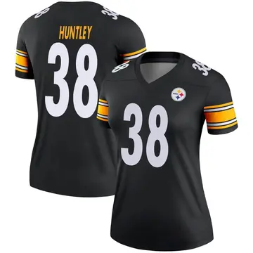 Women's Nike Pittsburgh Steelers Jason Huntley Black Jersey - Legend