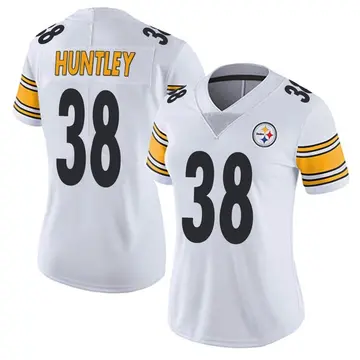 Women's Nike Pittsburgh Steelers Jason Huntley White Vapor Untouchable Jersey - Limited