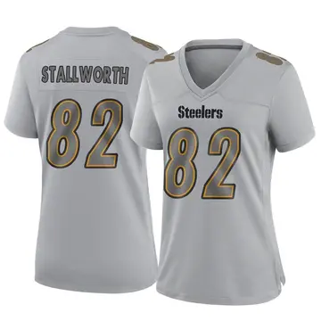 Women's Nike Pittsburgh Steelers John Stallworth Gray Atmosphere Fashion Jersey - Game