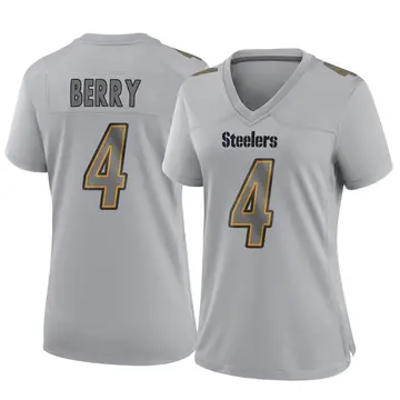 Women's Nike Pittsburgh Steelers Jordan Berry Gray Atmosphere Fashion Jersey - Game