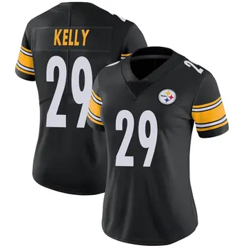 Women's Nike Pittsburgh Steelers Kam Kelly Black Team Color Vapor Untouchable Jersey - Limited