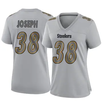 Women's Nike Pittsburgh Steelers Karl Joseph Gray Atmosphere Fashion Jersey - Game