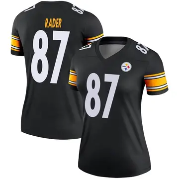 Women's Nike Pittsburgh Steelers Kevin Rader Black Jersey - Legend