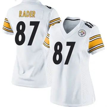 Women's Nike Pittsburgh Steelers Kevin Rader White Jersey - Game