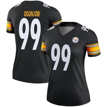 Women's Nike Pittsburgh Steelers Larry Ogunjobi Black Jersey - Legend