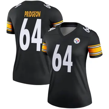 Women's Nike Pittsburgh Steelers Malcolm Pridgeon Black Jersey - Legend