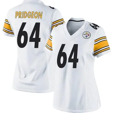 Women's Nike Pittsburgh Steelers Malcolm Pridgeon White Jersey - Game