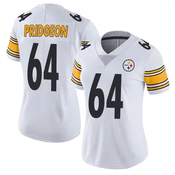 Women's Nike Pittsburgh Steelers Malcolm Pridgeon White Vapor Untouchable Jersey - Limited