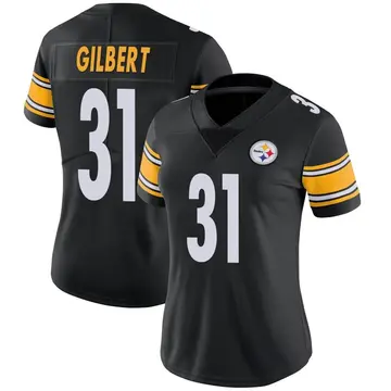Women's Nike Pittsburgh Steelers Mark Gilbert Black Team Color Vapor Untouchable Jersey - Limited