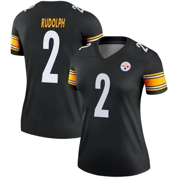 Women's Nike Pittsburgh Steelers Mason Rudolph Black Jersey - Legend