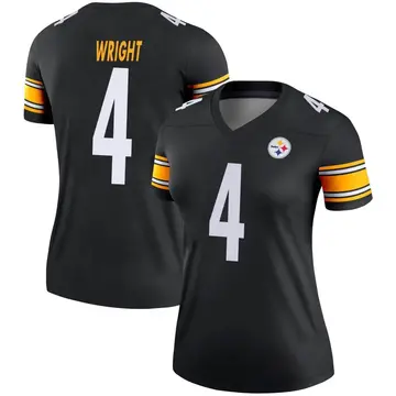 Women's Nike Pittsburgh Steelers Matthew Wright Black Jersey - Legend