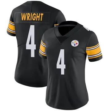Women's Nike Pittsburgh Steelers Matthew Wright Black Team Color Vapor Untouchable Jersey - Limited