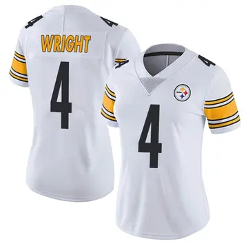Women's Nike Pittsburgh Steelers Matthew Wright White Vapor Untouchable Jersey - Limited