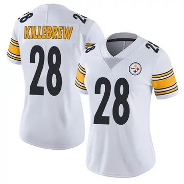 Women's Nike Pittsburgh Steelers Miles Killebrew White Vapor Untouchable Jersey - Limited