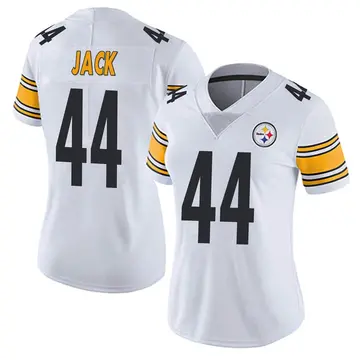 Women's Nike Pittsburgh Steelers Myles Jack White Vapor Untouchable Jersey - Limited