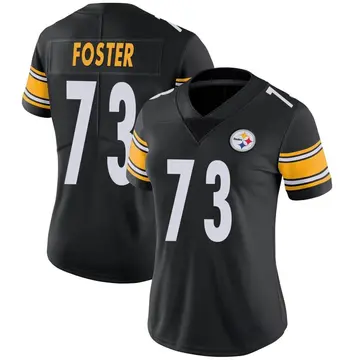 Women's Nike Pittsburgh Steelers Ramon Foster Black Team Color Vapor Untouchable Jersey - Limited