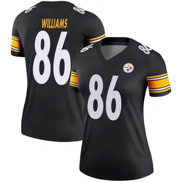 Women's Nike Pittsburgh Steelers Rodney Williams Black Jersey - Legend