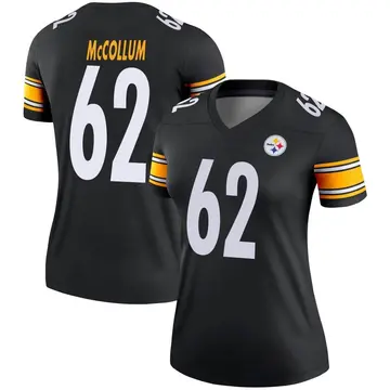 Women's Nike Pittsburgh Steelers Ryan McCollum Black Jersey - Legend