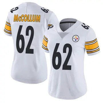 Women's Nike Pittsburgh Steelers Ryan McCollum White Vapor Untouchable Jersey - Limited